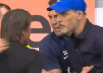 Beraberlik golü sonrası Tuchel ve Conte birbirine girdi