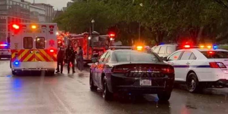 Beyaz Saray’ın yanındaki parka yıldırım düştü: 4 kişi ağır yaralı