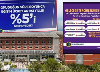 Beykent Üniversitesi verdiği sözü tutmadı: Geçen sene 17 bin TL olan yıllık harç 55 bin TL'ye yükseldi