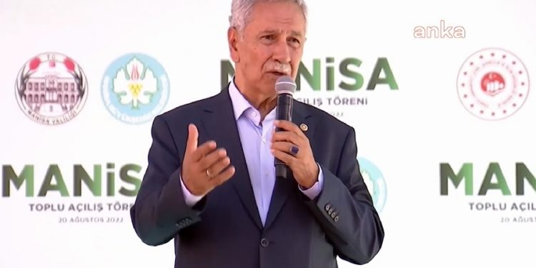 Bülent Arınç hemşerilerinden Erdoğan için oy istedi