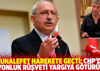 CHP'de Su&ccedil; duyurusunda bulunacak
