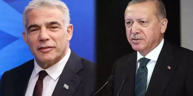 Cumhurbaşkanı Erdoğan, İsrail Başbakanı Yair Lapid ile görüştü