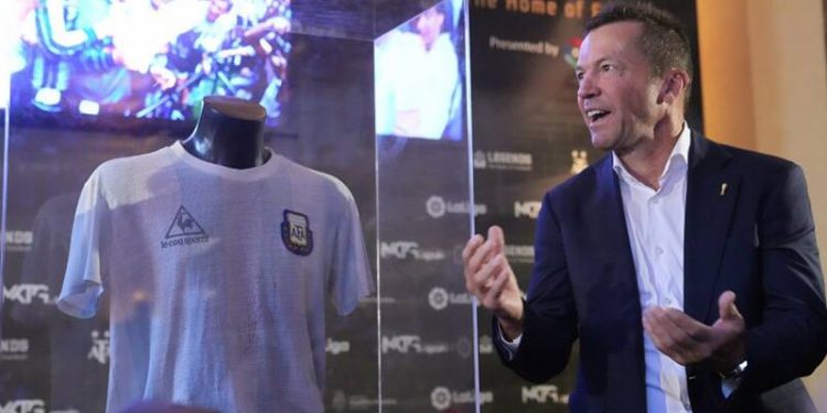 Diego Armando Maradona’nın efsane forması müzede