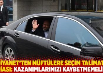 Diyanet'ten m&uuml;ft&uuml;lere se&ccedil;im talimatı iddiası: Kazanımlarımızı kaybetmemeliyiz