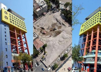 'Dünyanın en saçma binası'nın geciken yıkımına para cezası
