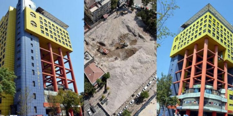 'Dünyanın en saçma binası'nın geciken yıkımına para cezası