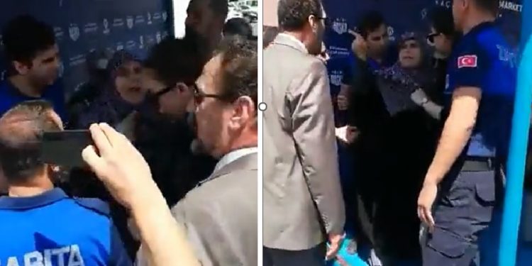 Ekonomik krizden dert yanan başörtülü kadını, AKP’li Leyla Şahin Usta konuşturmadı