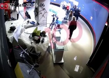 Enginyurt'un korumasının Şimşek'e saldırı anı görüntülendi