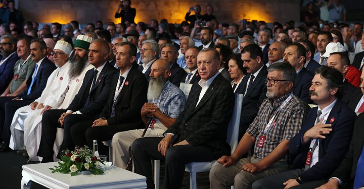 Erdoğan Hacı Bektaş-ı Veli’yi anma törenine katıldı