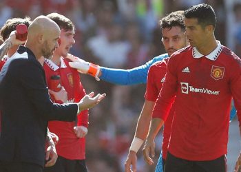 Erik ten Hag'dan Ronaldo'ya eleştiri: Bu davranışı kesinlikle kabul etmiyorum