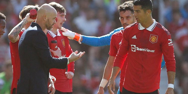 Erik ten Hag'dan Ronaldo'ya eleştiri: Bu davranışı kesinlikle kabul etmiyorum