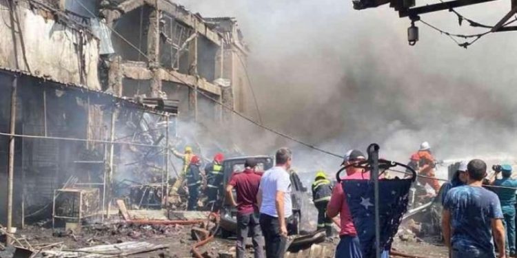 Ermenistan'da, havai fişek deposunda patlama: 2 ölü, 60 yaralı