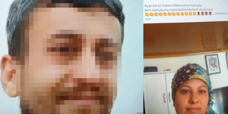 Eşini katlettikten sonra Facebook'ta yaptığı paylaşım kan dondurdu