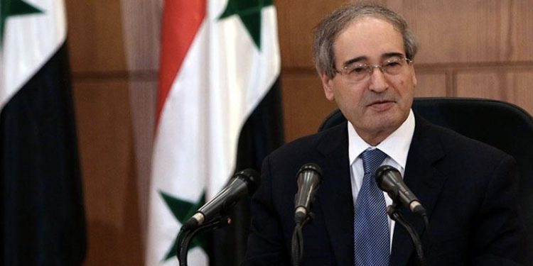 Faysal Mikdad: Türkiye, Şam ile ilişkilerin yeniden tesis edilmesi için Suriye’den çekilmeli