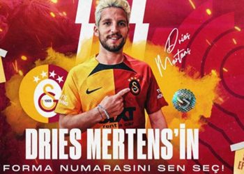 Galatasaraylı Mertens'in forma numarasını taraftarlar seçecek