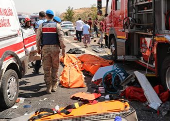 Gaziantep'te feci kaza: 16 ölü, 22 yaralı
