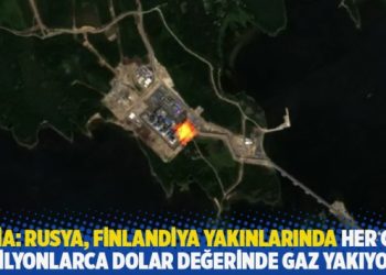 İddia: Rusya, Finlandiya yakınlarında her g&uuml;n milyonlarca dolar değerinde gaz yakıyor