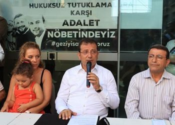 İmamoğlu 'Gezi Nöbeti'ne katıldı: Tayfun çıkacak, bizimle çalışacak