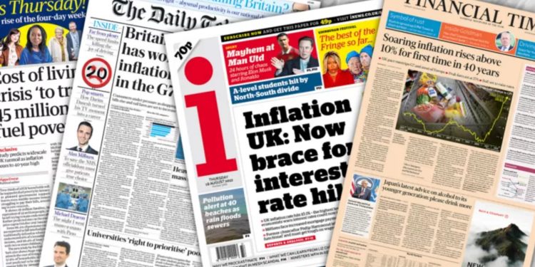 İngiliz basınında 40 yıl sonra çift haneye çıkan enflasyon: "45 milyon kişi enerji yoksulluğu çekecek"