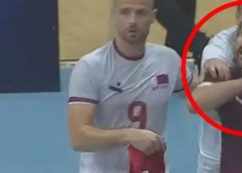 İslami Dayanışma Oyunları'nda Katarlı sporcudan Türk sporculara 'kafa kesme' hareketi