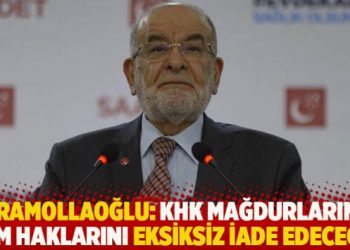Karamollaoğlu: KHK mağdurlarının t&uuml;m haklarını eksiksiz iade edeceğiz