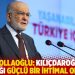 Karamollaoğlu: Kılıçdaroğlu’nun adaylığı güçlü bir ihtimal olabilir