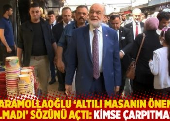 Karamollaoğlu &lsquo;Altılı masanın &ouml;nemi kalmadı&rsquo; s&ouml;z&uuml;n&uuml; a&ccedil;tı: Kimse &ccedil;arpıtmasın