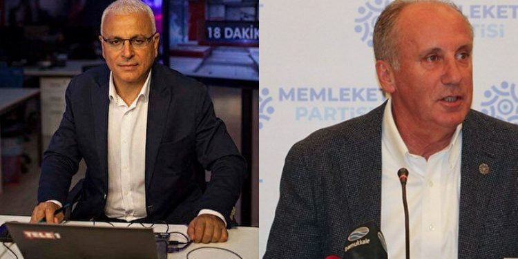 Kavga büyüyor: Yanardağ'dan İnce'ye 'Sarayın yeni muhbiri yine kıvırmış' yanıtı