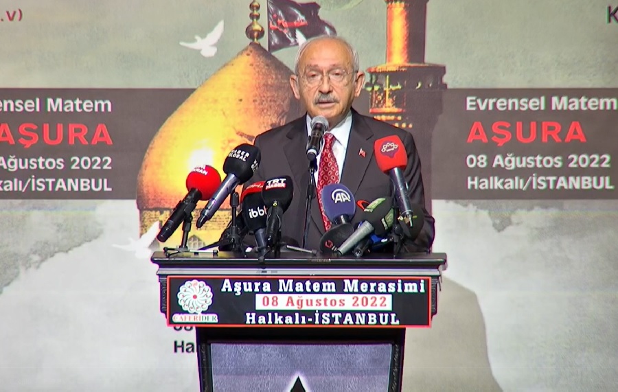 Kılıçdaroğlu: ‘Hz. Hüseyin’e ağlayanlardan olup Yezit gibi davrananlardan olmayacağız’