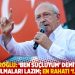 Kılıçdaroğlu: 'Ben suçluyum' demiyor, bir suçlu bulmaları lazım; en rahatı 'f...' demek
