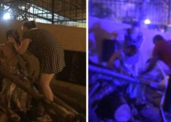 Kıyafetleri alev alınca panikle odunluğa düşen kişi kurtarılamadı