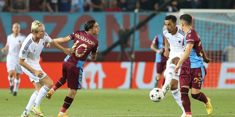 Kopenhag'a elenen Trabzonspor, Şampiyonlar Ligi'ne veda etti