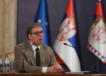 Kosova Başbakanı'yla görüşmeye gidecek olan  Sırbistan Cumhurbaşkanı Vucic: Brüksel'e barış ve istikrarı korumak için gidiyorum