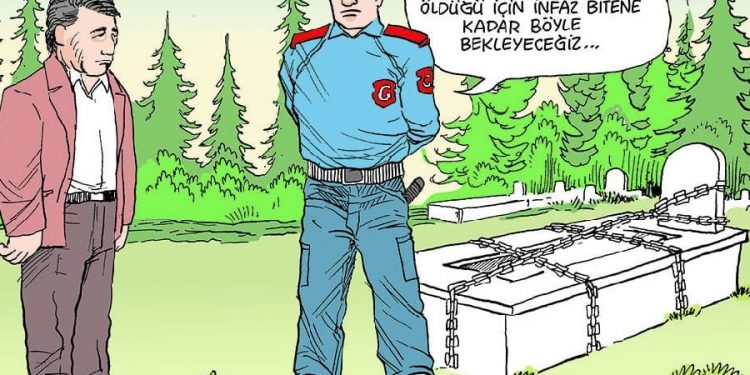 LeMan hasta tutuklularının tabutta tahliyesini kapağına taşıdı