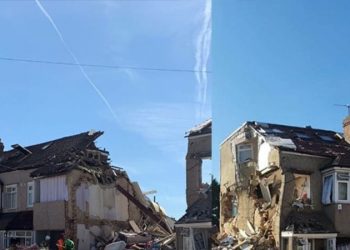 Londra’da gaz patlaması nedeniyle bina çöktü: 1 ölü, 3 yaralı