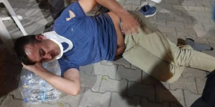 MHP’liler DEVA Partisi Karaman İl Başkanı ve gazeteciye sopalarla saldırdı