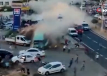 'Mardin'de kazaya neden olan TIR Cengiz Holding'e ait' iddiası