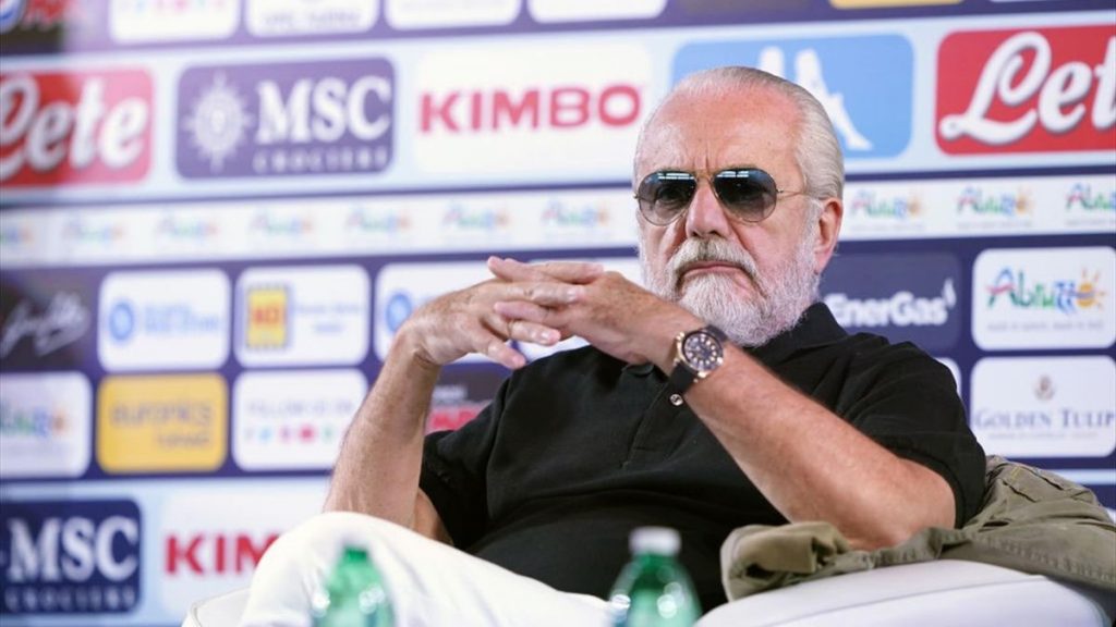 Napoli Başkanı Aurelio De Laurentiis: Afrikalı oyuncu almayacağım