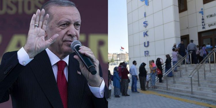 'Ne işsizliği ya?' diyen Erdoğan, TÜİK'in rakamlarını da unuttu: Her beş kişiden biri işsiz