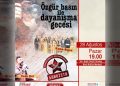 Özgür basınla dayanışma gecesine gazetecilerden çağrı: Dayanışma şart