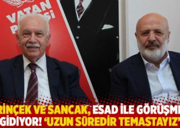 Perin&ccedil;ek ve Sancak, Esad ile g&ouml;r&uuml;şmeye gidiyor! 'Uzun s&uuml;redir temastayız'