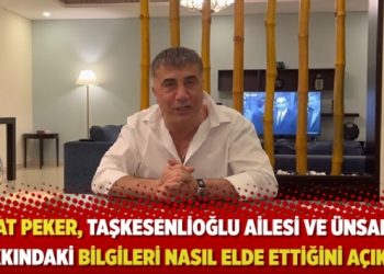 Sedat Peker, Taşkesenlioğlu ailesi ve &Uuml;nsal Ban hakkındaki bilgileri nasıl elde ettiğini a&ccedil;ıkladı
