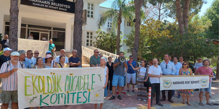 Sinpaş’ın inşaatına karşı nöbet tutan yurttaşlar gözaltına alındı