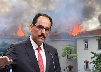 Sözcü Kalın: Balıklı Rum Hastanesi yangınına Cumhurbaşkanımızın talimatıyla müdahale edildi