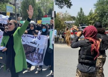 Taliban "iş, ekmek, özgürlük" isteyen kadın protestoculara saldırdı