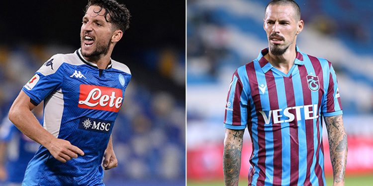 Trabzonspor'da Marek Hamsik, Mertens için devrede