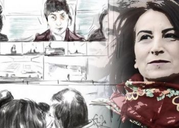 Tuğluk'un savunma yapmaya zorlanmasına Kışanak'tan tepki: Avukatını bile tanımıyor, işkence yapıyorsunuz