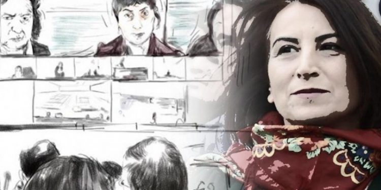 Tuğluk'un savunma yapmaya zorlanmasına Kışanak'tan tepki: Avukatını bile tanımıyor, işkence yapıyorsunuz