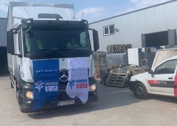 Tuna Vakfı’ndan Ukraynalı sığınmacılara 10 ton gıda yardımı