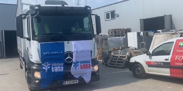 Tuna Vakfı’ndan Ukraynalı sığınmacılara 10 ton gıda yardımı